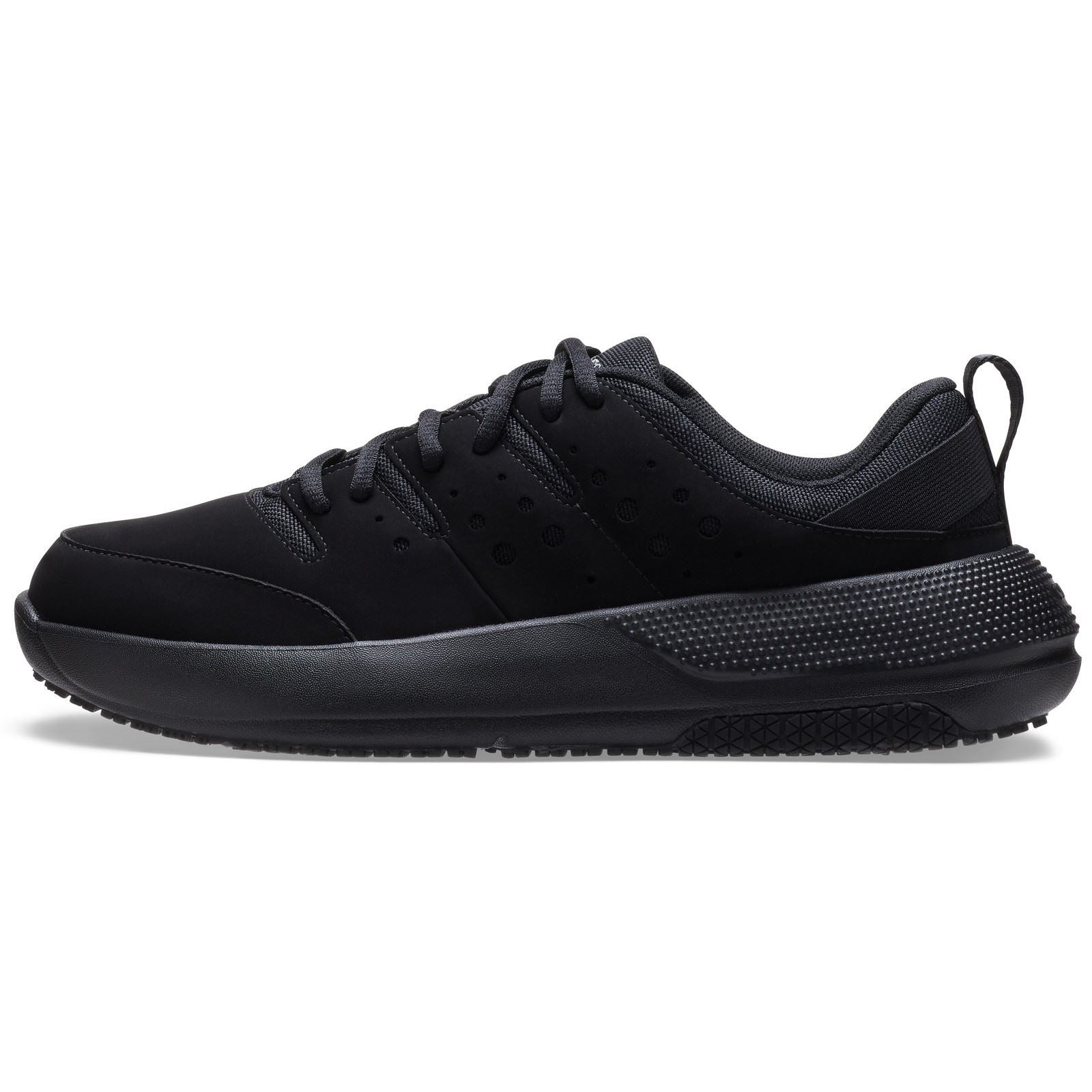 Crocs On the Clock Synthetic Men's Triple Black Trainers