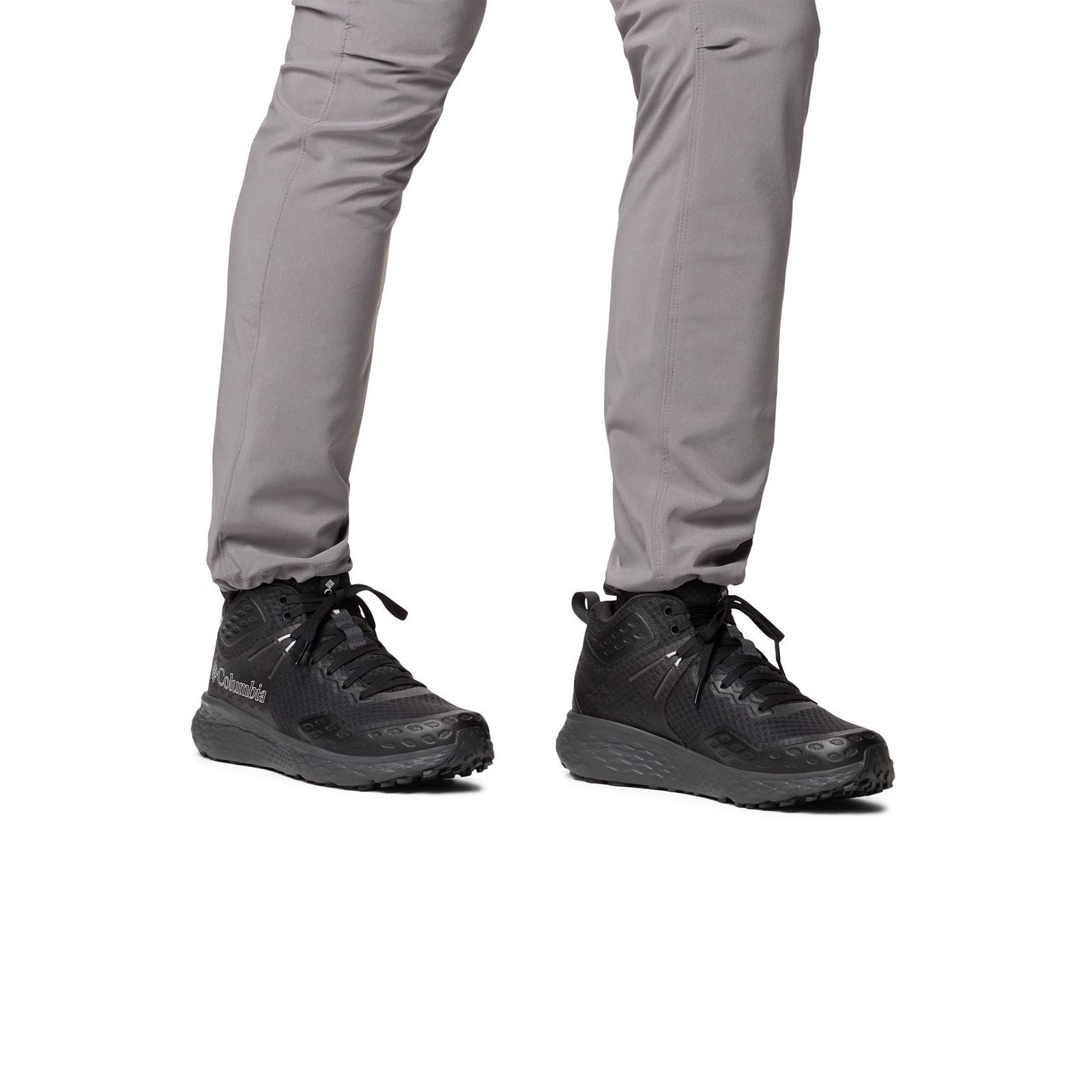 Columbia Konos TRS Outdry Mid Polyester Men's Black/Shark Hiking Boots