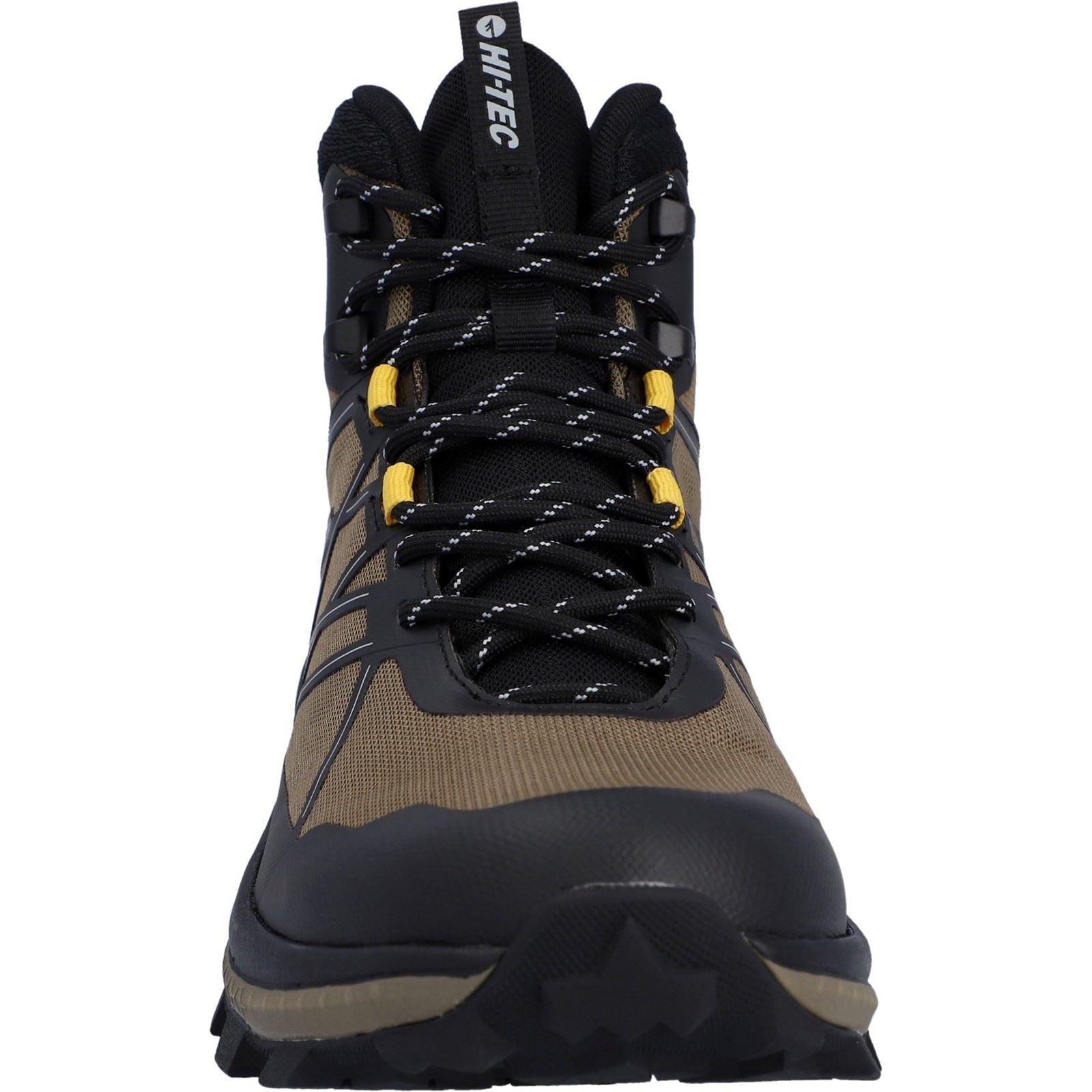 Hi-Tec Infuse Mid Polyester Men's Black/Walnut/Artisans Gold Hiking Boots