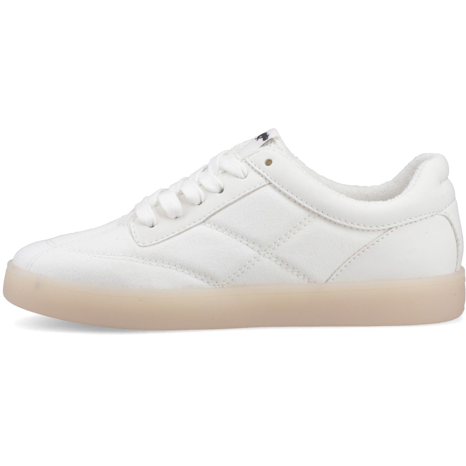 Rocket Dog Kitty Canvas PU Cotton Women's White Trainers