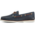 Sperry Authentic Gold Cup Leather Men's Navy Boat Shoes