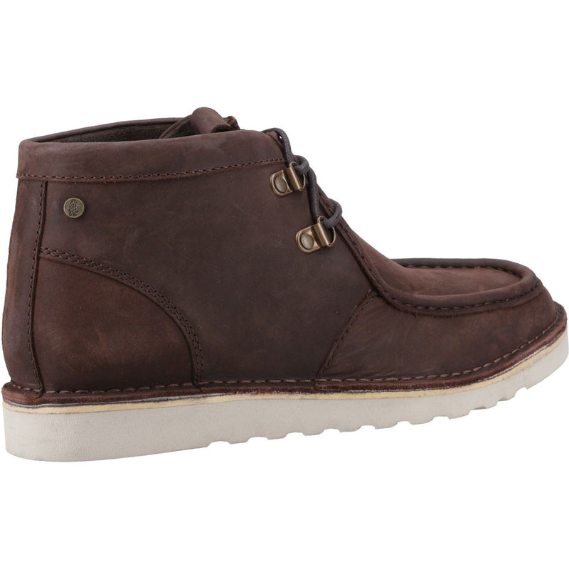 Hush Puppies Oswald Leather Men's Brown Boots