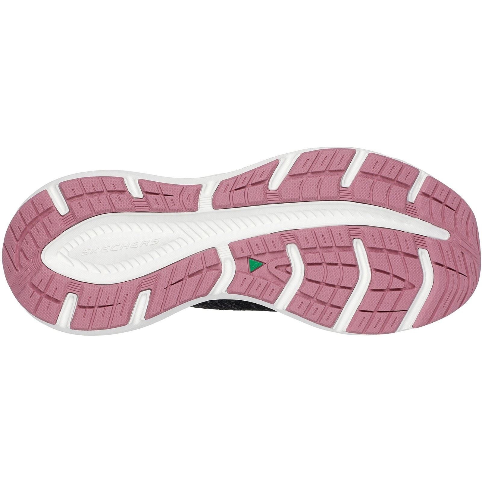 Skechers Edgeride Impression Textile Women's Black/Pink Trainers