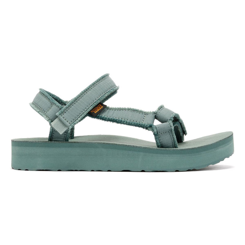 Teva Midform Universal Canvas Women's Silver Pine Sandals