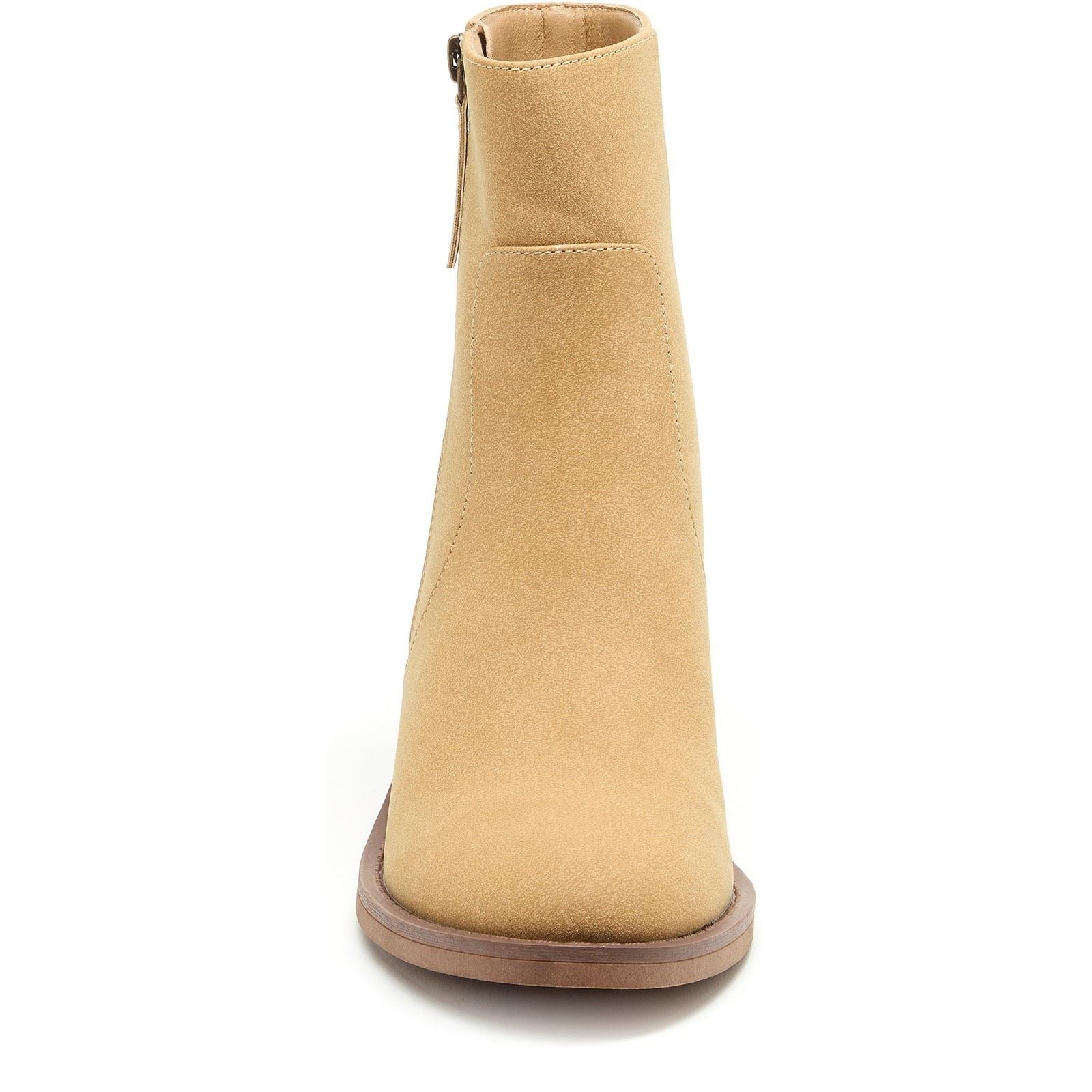 Rocket Dog Yonder Polyurethane Women's Camel Heeled Ankle Boots