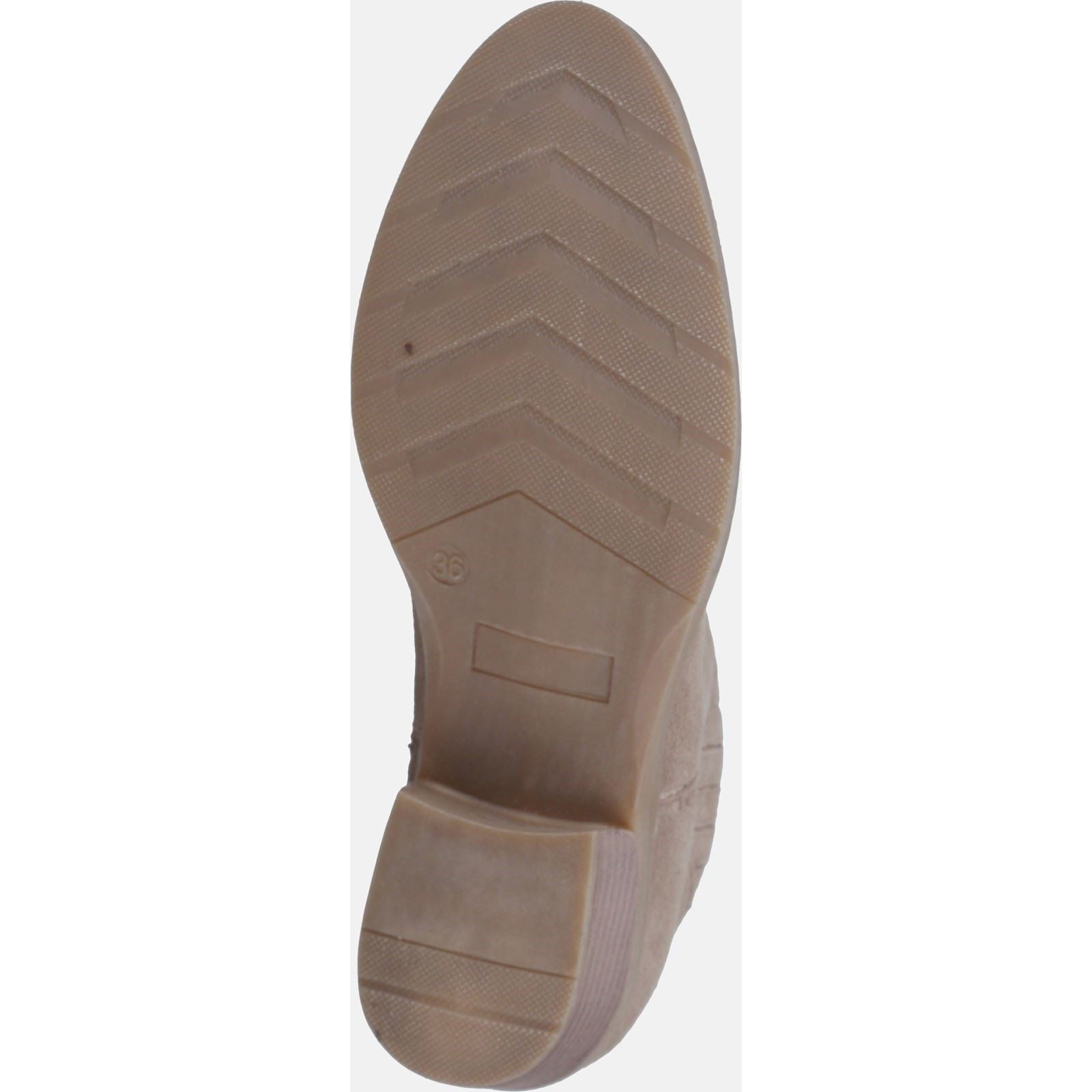 Hush Puppies Isobel Leather Women's Taupe Boots