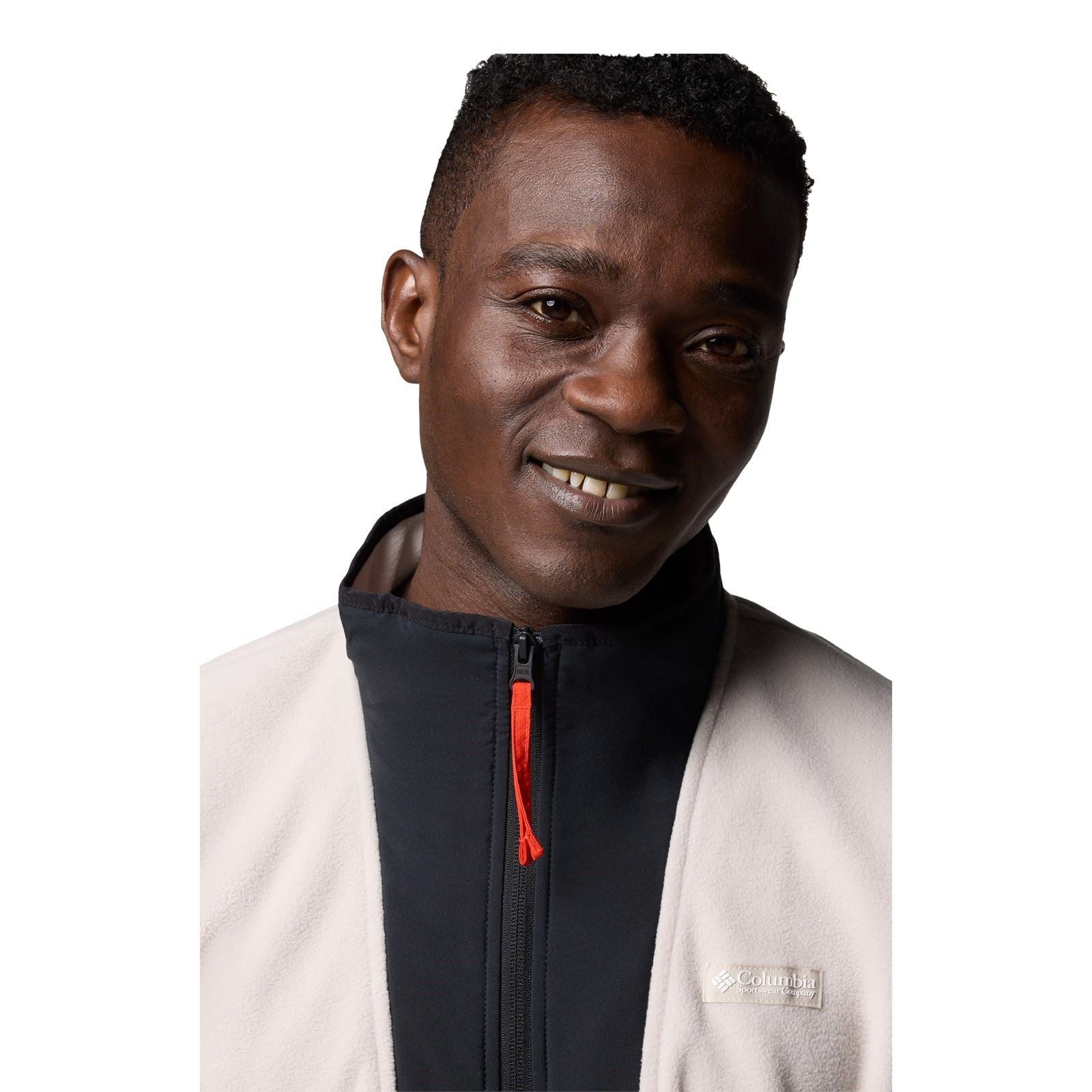 Columbia Sequoia Grove Half Zip Fleece Polyester Men's Brown Zip Neck Pullovers