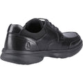Hush Puppies Hugh Leather Men's Black Lace-Up Shoes