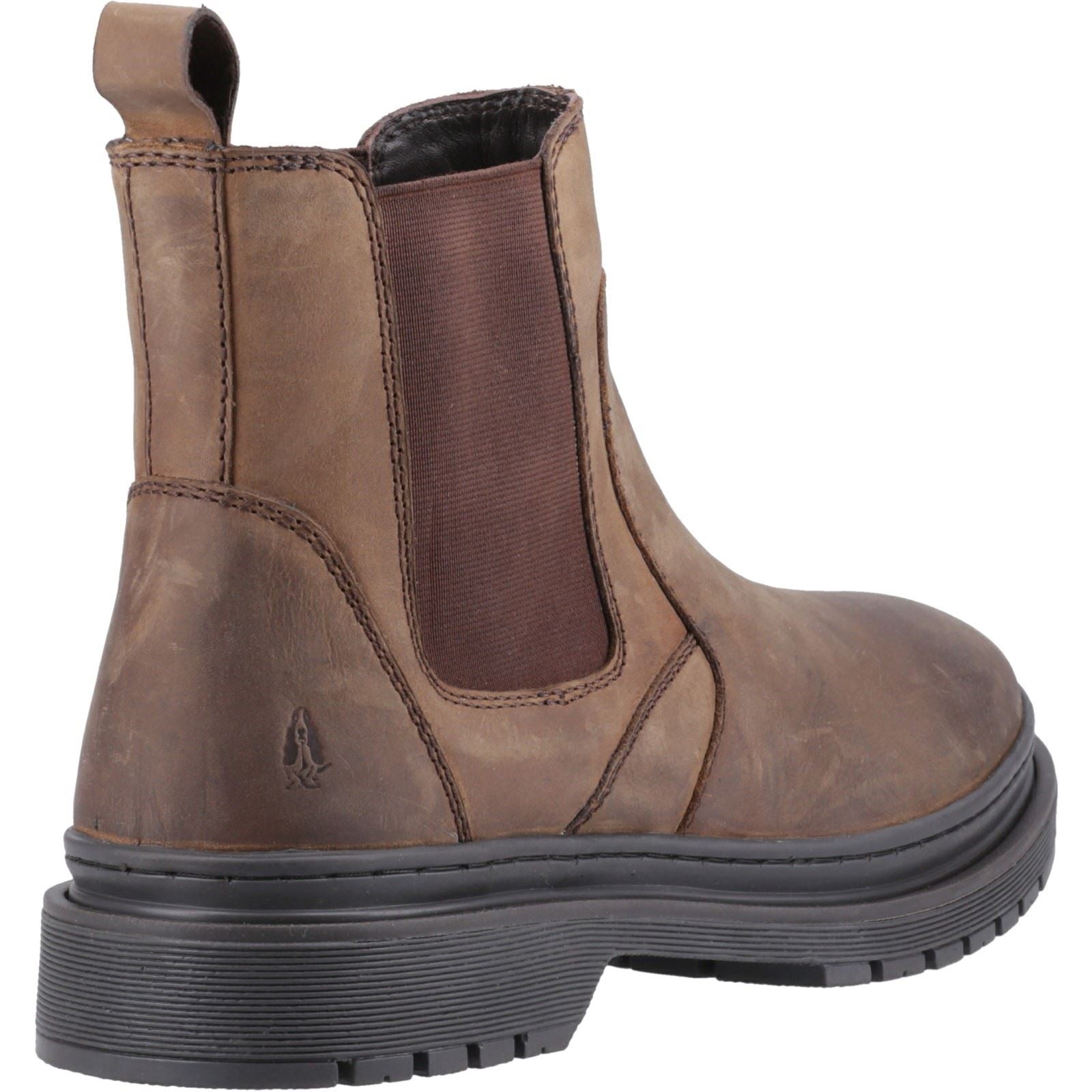 Hush Puppies Jamie Leather Men's Brown Boots