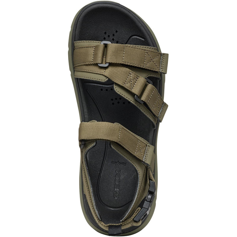 Geox U SPHERICA ACTIF X S Synthetic Blend Men's Military Flip Flops