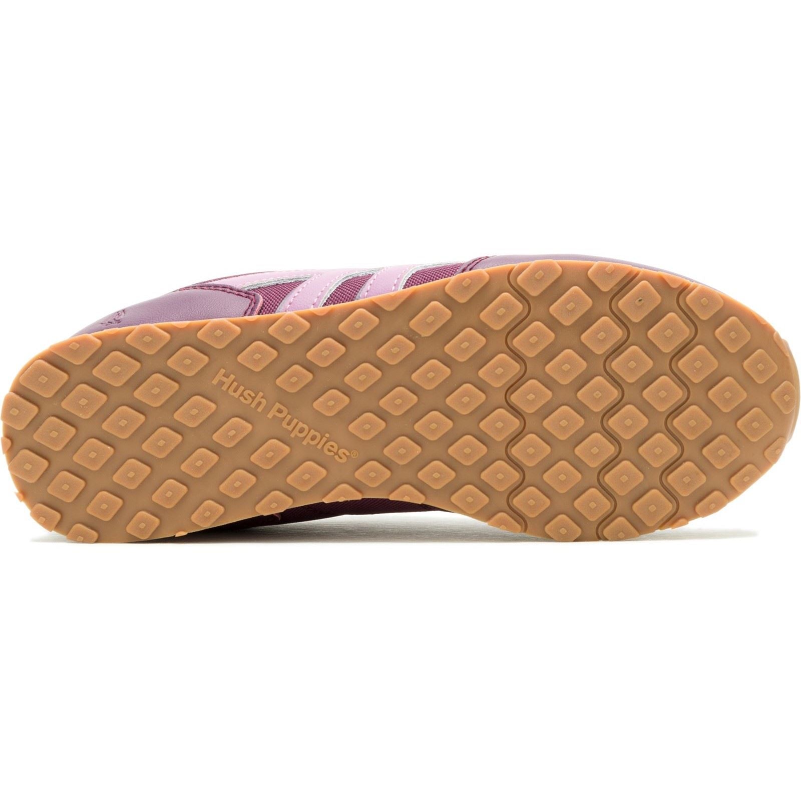 Hush Puppies Seventy8 Leather Women's Fig Trainers