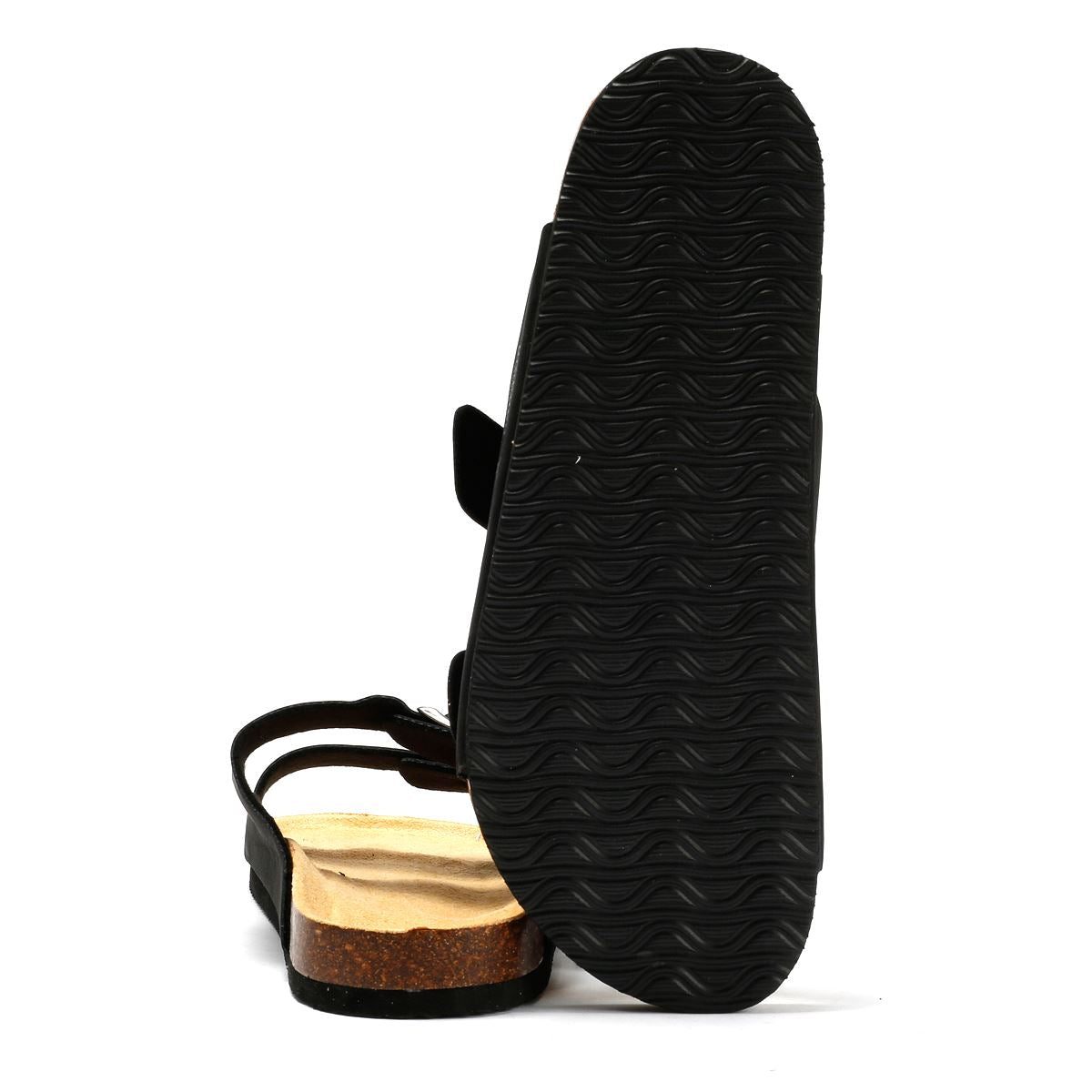 Penguin Port 2 Men's Black Sandals
