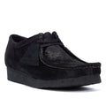 Clarks Originals Wallabee Hair On Men's Black Lace-Up Shoes