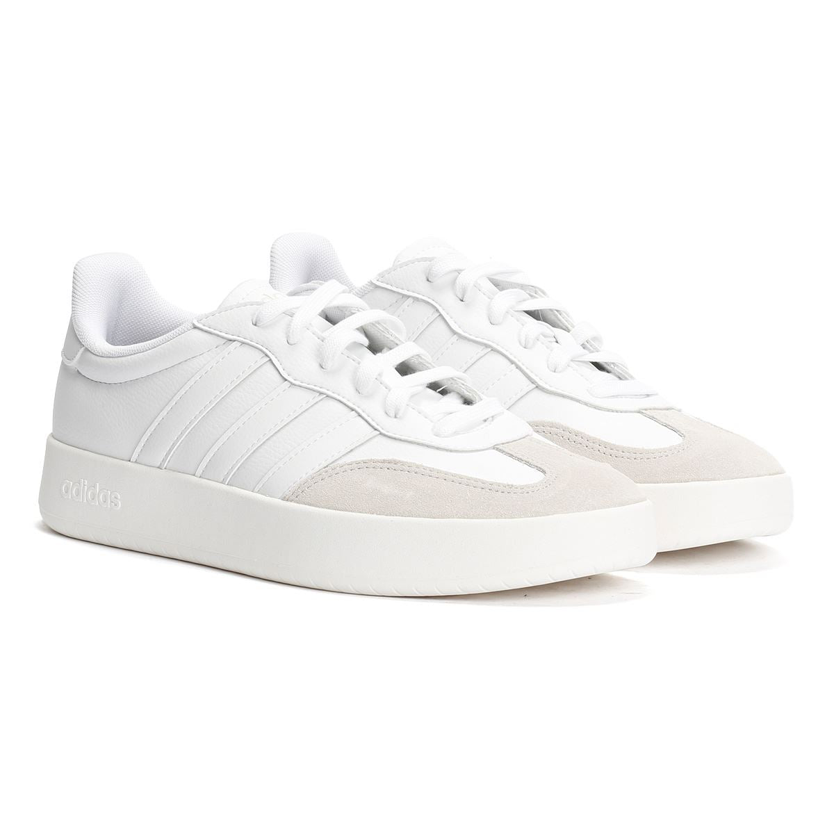 Adidas Barreda Leather White/Natural Trainers
