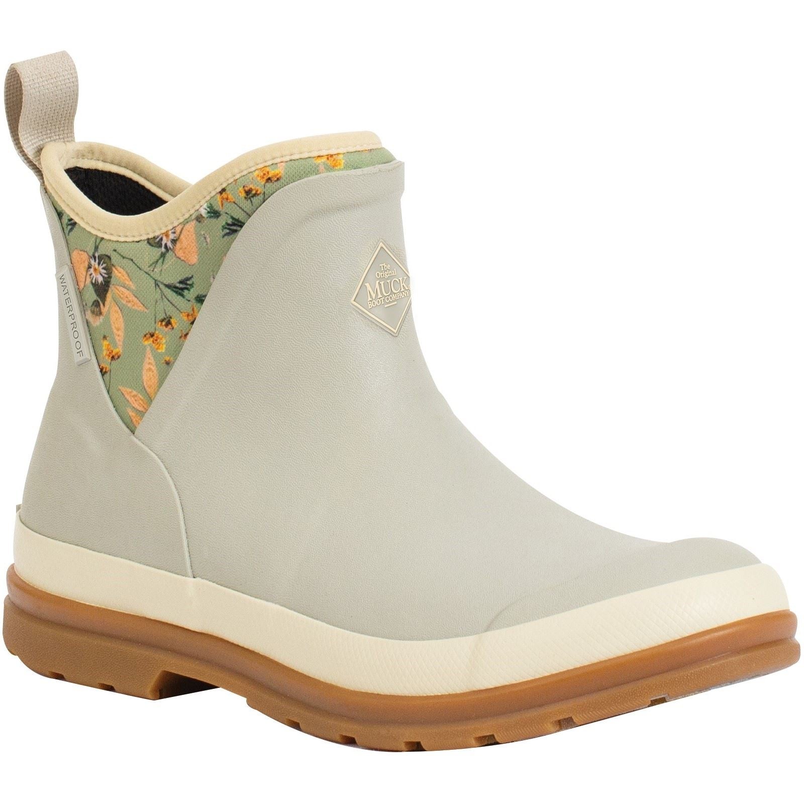 Muck Boots Originals Ankle Rubber Women's Gravel Grey Wellington Boots
