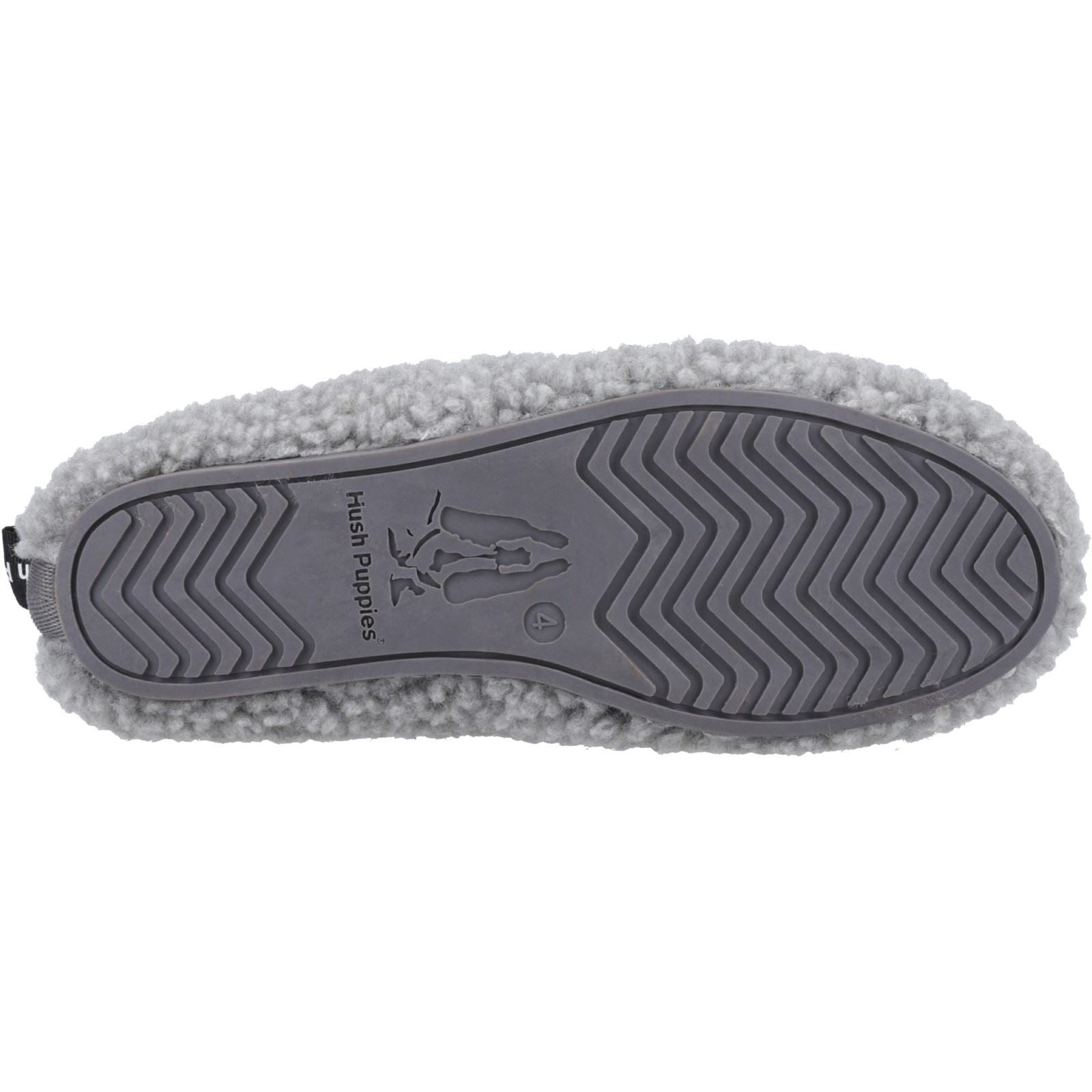 Hush Puppies Emily Faux Fur Women's Grey Slippers
