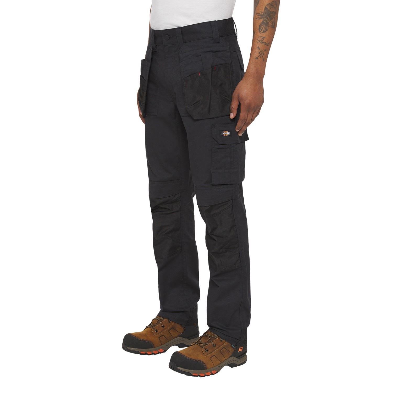Dickies Multi Pocket Utility Synthetic Men's Black Work Trousers