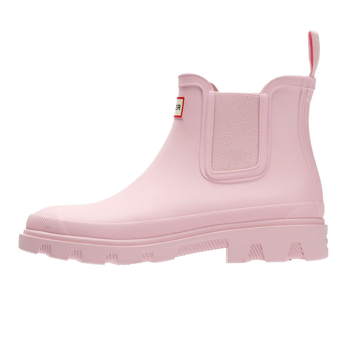 Hunter Downpour Chelsea Rubber Women's Parfait Pink Wellington Boots