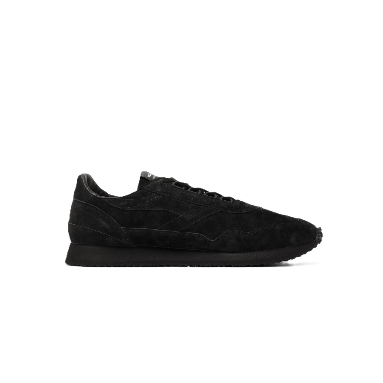 Walsh Ensign Leather Men's Black Trainers