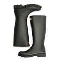 Hunter Downpour Tall Rubber Women's Black Wellington Boots