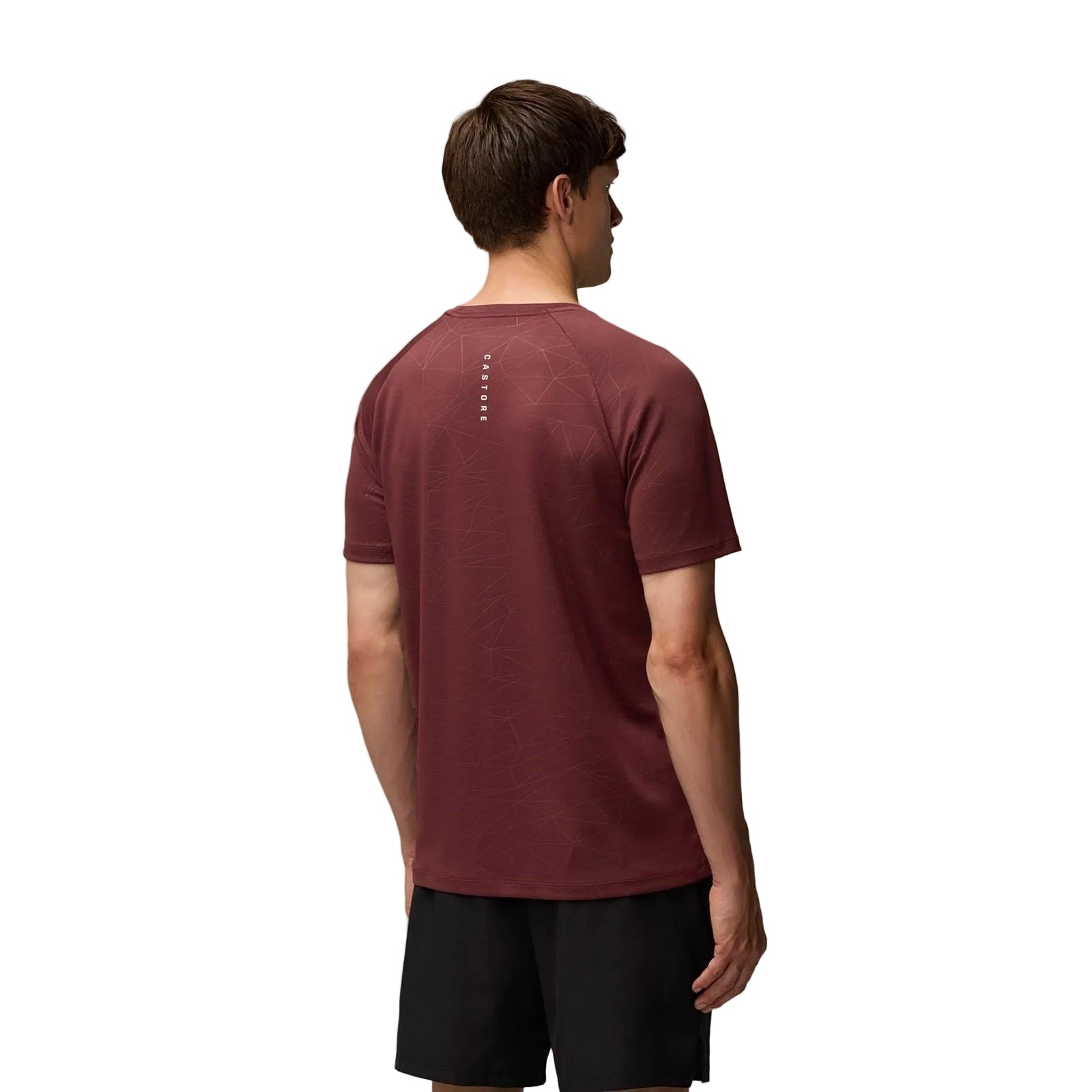Castore Adapt Training T-Shirt Polyester Men's Purple Activewear T-Shirts