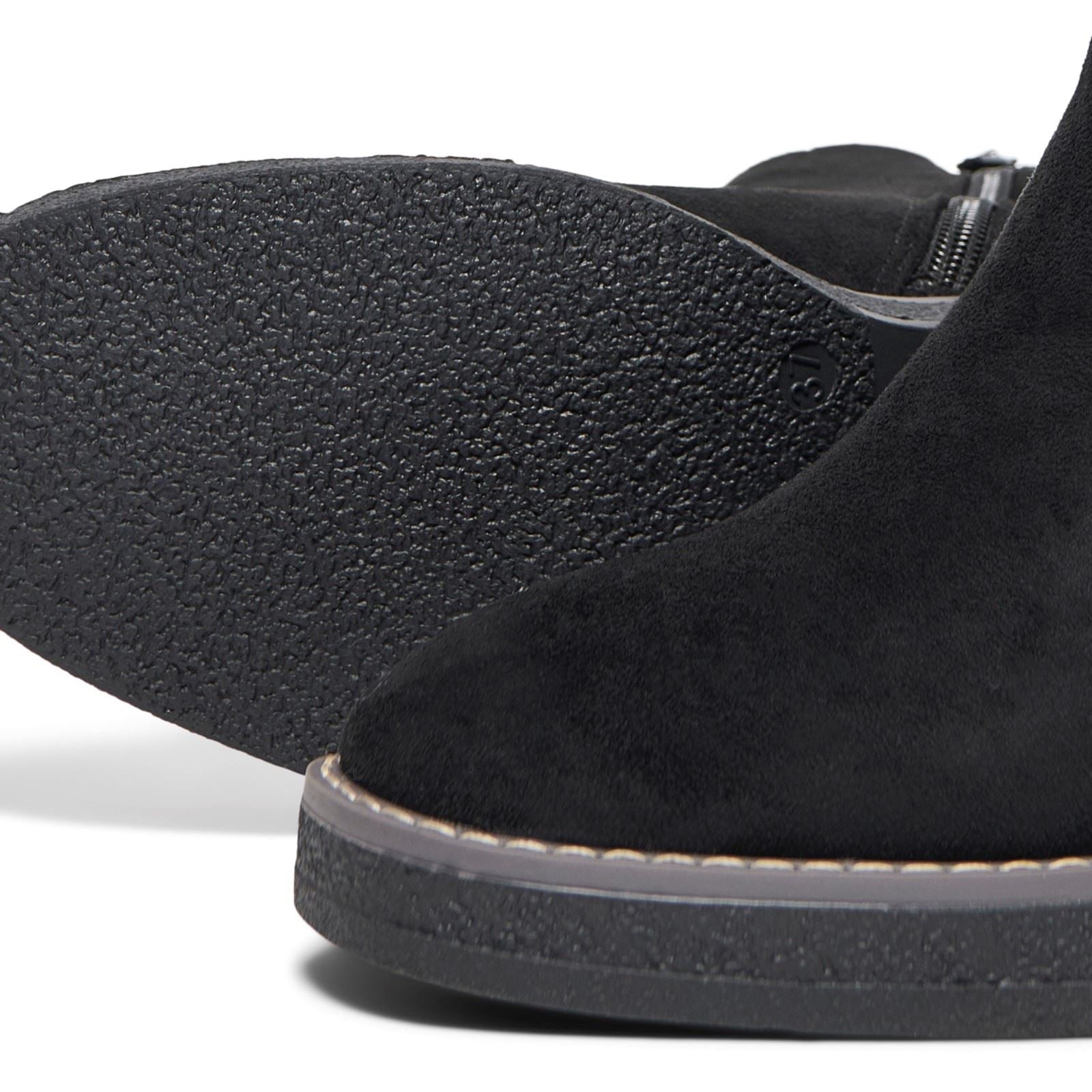 ONLY BABETTE Polyurethane Women's Black/Gold Heeled Ankle Boots