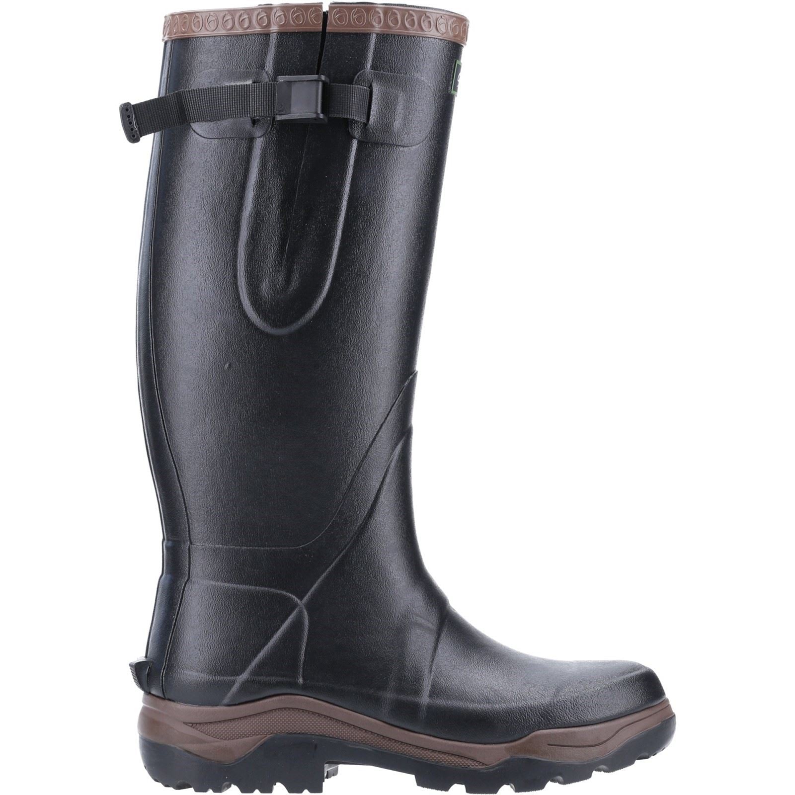 Cotswold Compass Rubber Black Wellington Boots
