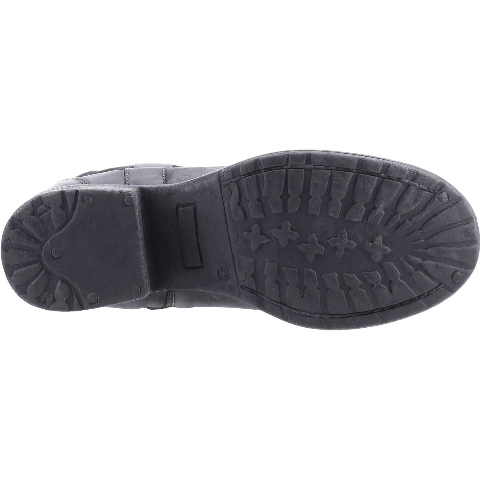 Hush Puppies Samara Leather Women's Black Boots
