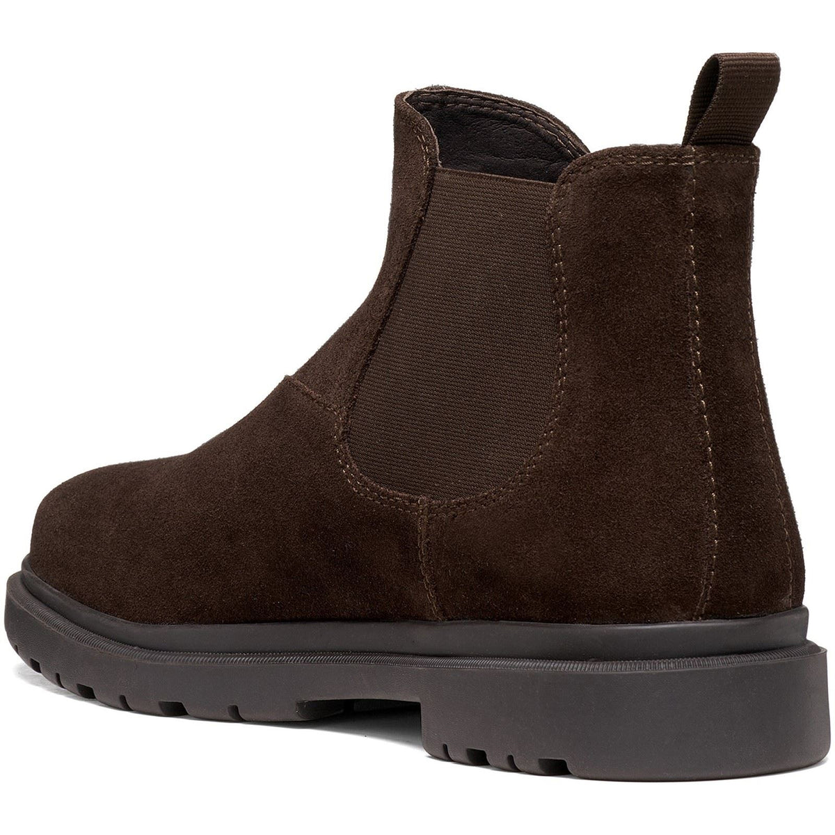 Geox U Andalo A - Suede Leather Men's Dark Chocolate Ankle Boots