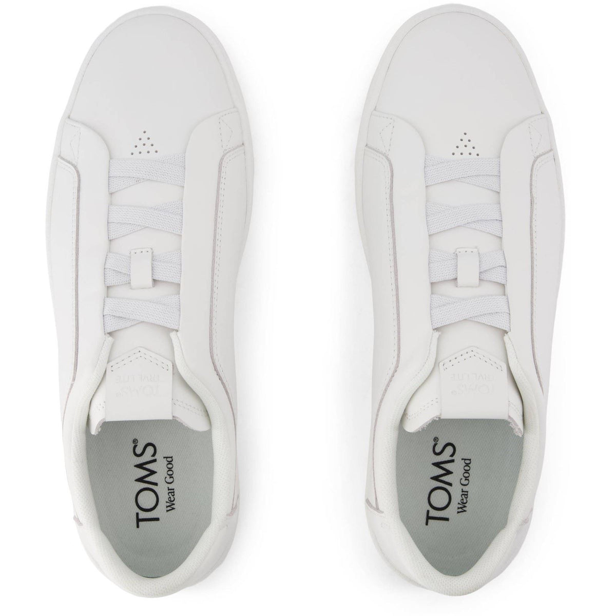 TOMS Trvl Lite Miles Leather Men's White Trainers