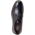Base London Wing Leather Men's Black Oxford Shoes