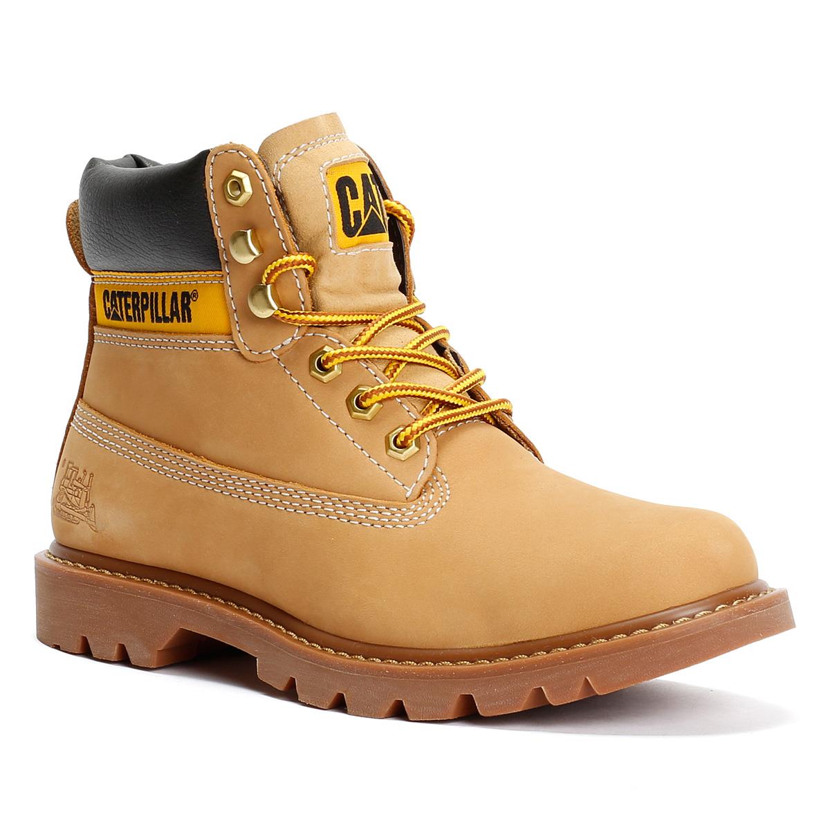 Caterpillar Colorado 2.0 Tractor Leather Men's Honey Boots