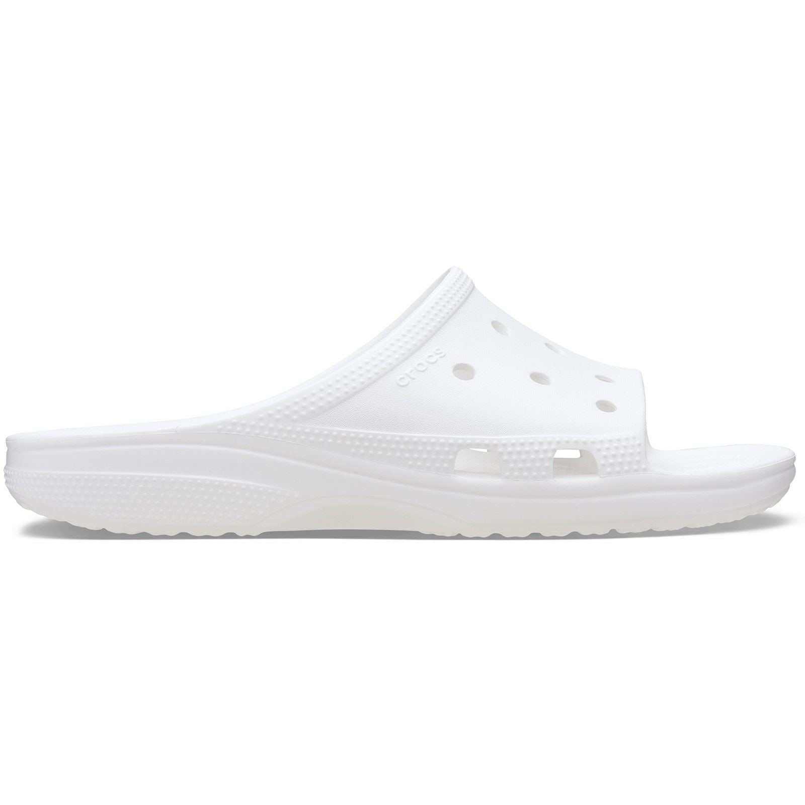 Crocs Classic Slide Thermoplastic Women's White Slides