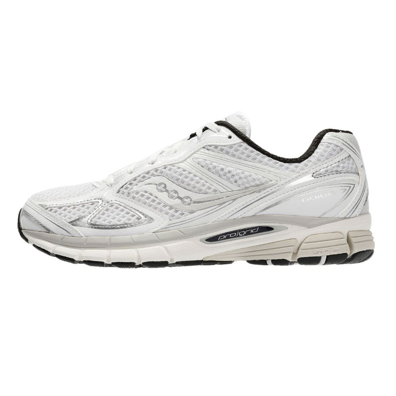 Saucony ProGrid Guide 7 White/Black Trainers