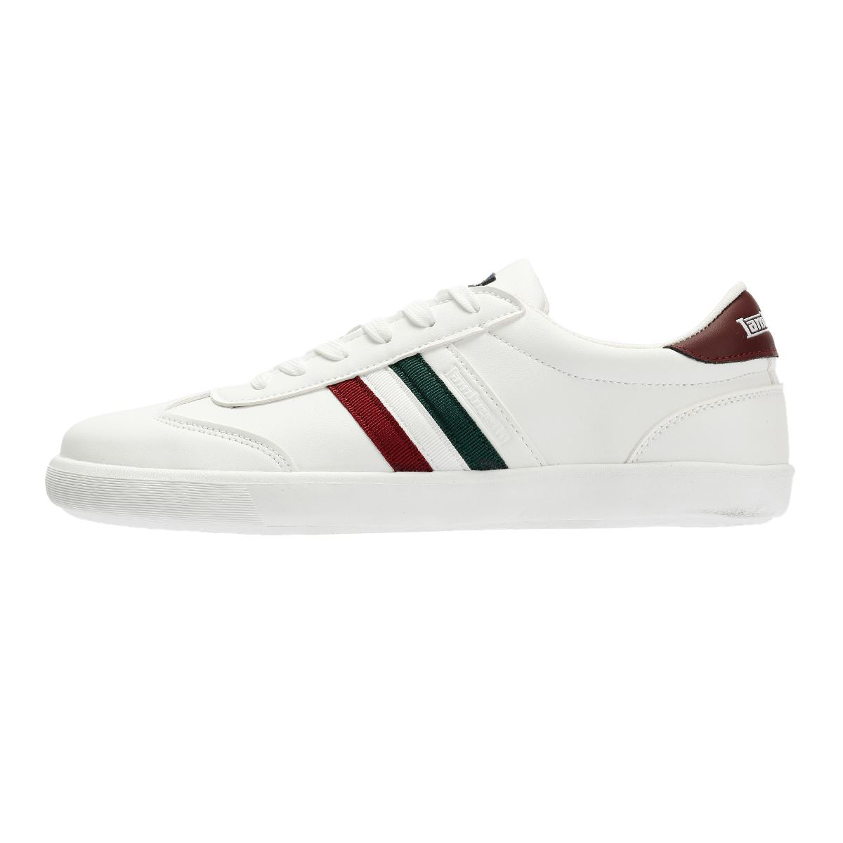 Lambretta Vulkan Men's White Italian Trainers