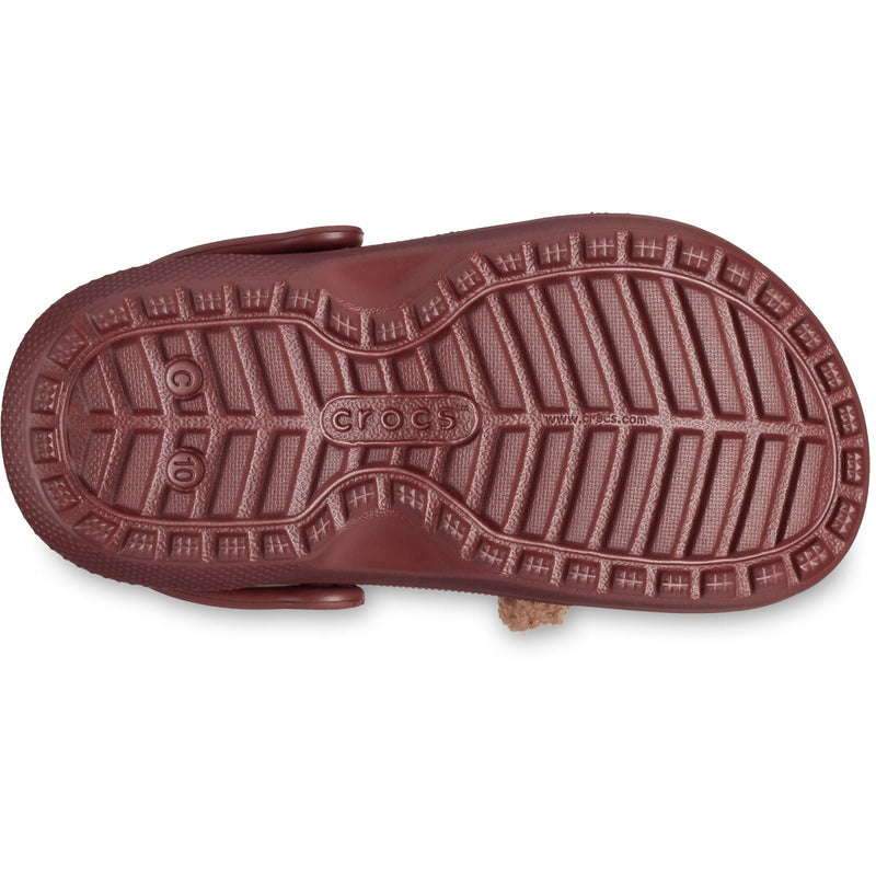 Crocs Toddler Classic Lined Synthetic Bear Clogs 210019-2FL