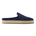 TOMS Santiago Mule Leather Men's Navy Mules