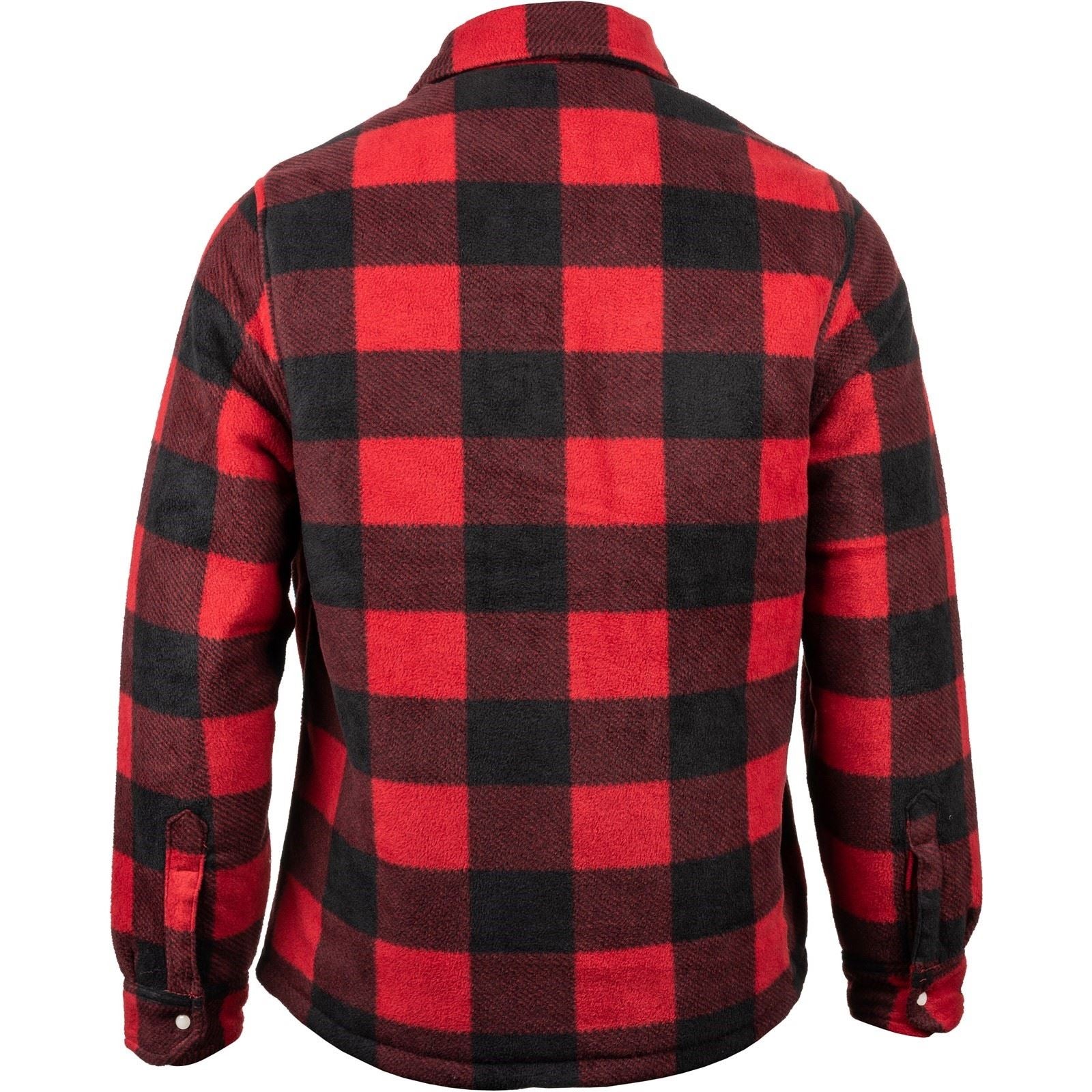 Dickies Portland Synthetic Men's Red Casual Shirt