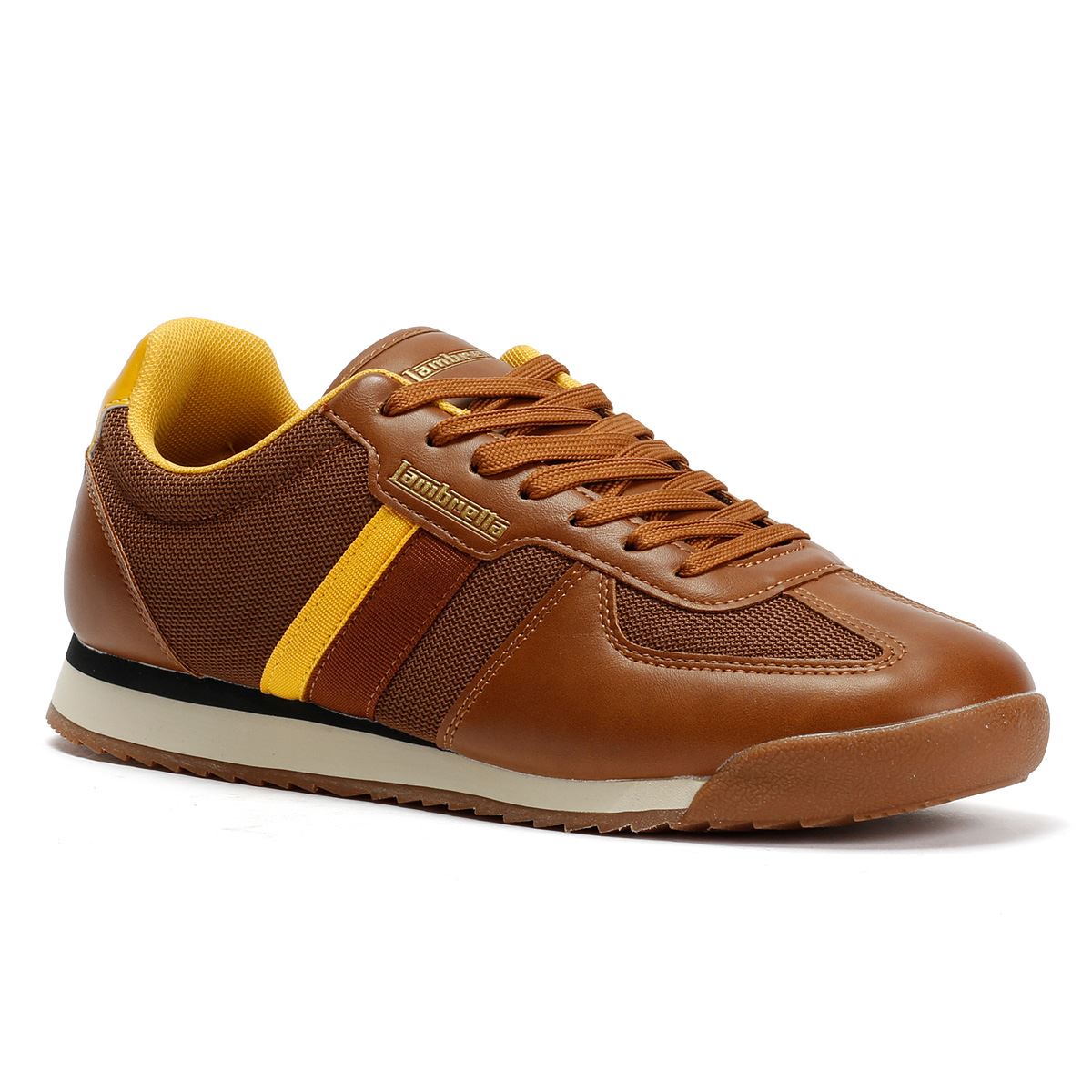 Lambretta Diego Men's Tan Trainers