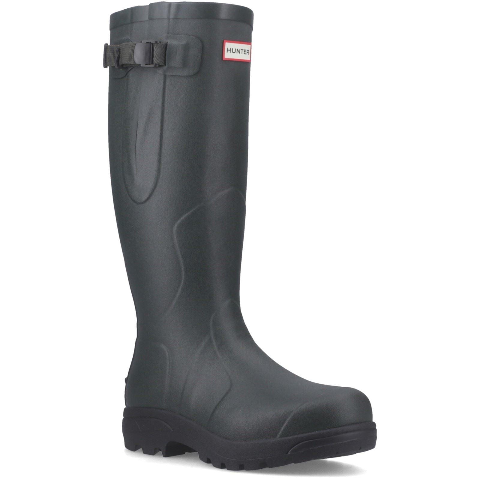 Hunter Balmoral MK II Boot Rubber Women's Dark Olive/Black Wellington Boots