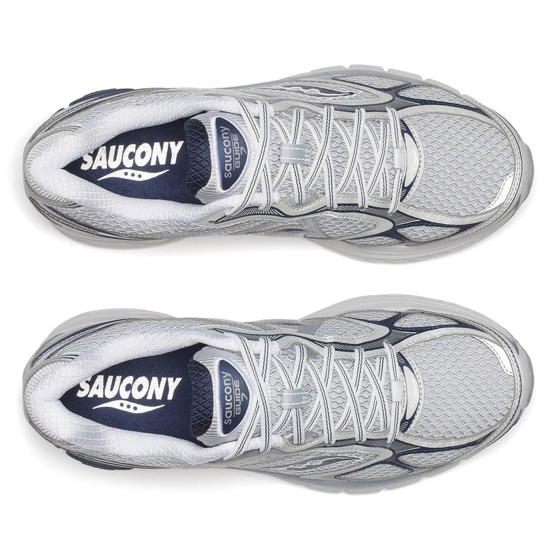 Saucony ProGrid Guide 7 Oyster Navy Trainers