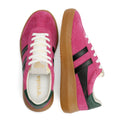 Gola Athena Suede Women's Fuchsia/Black/Evergreen Trainers