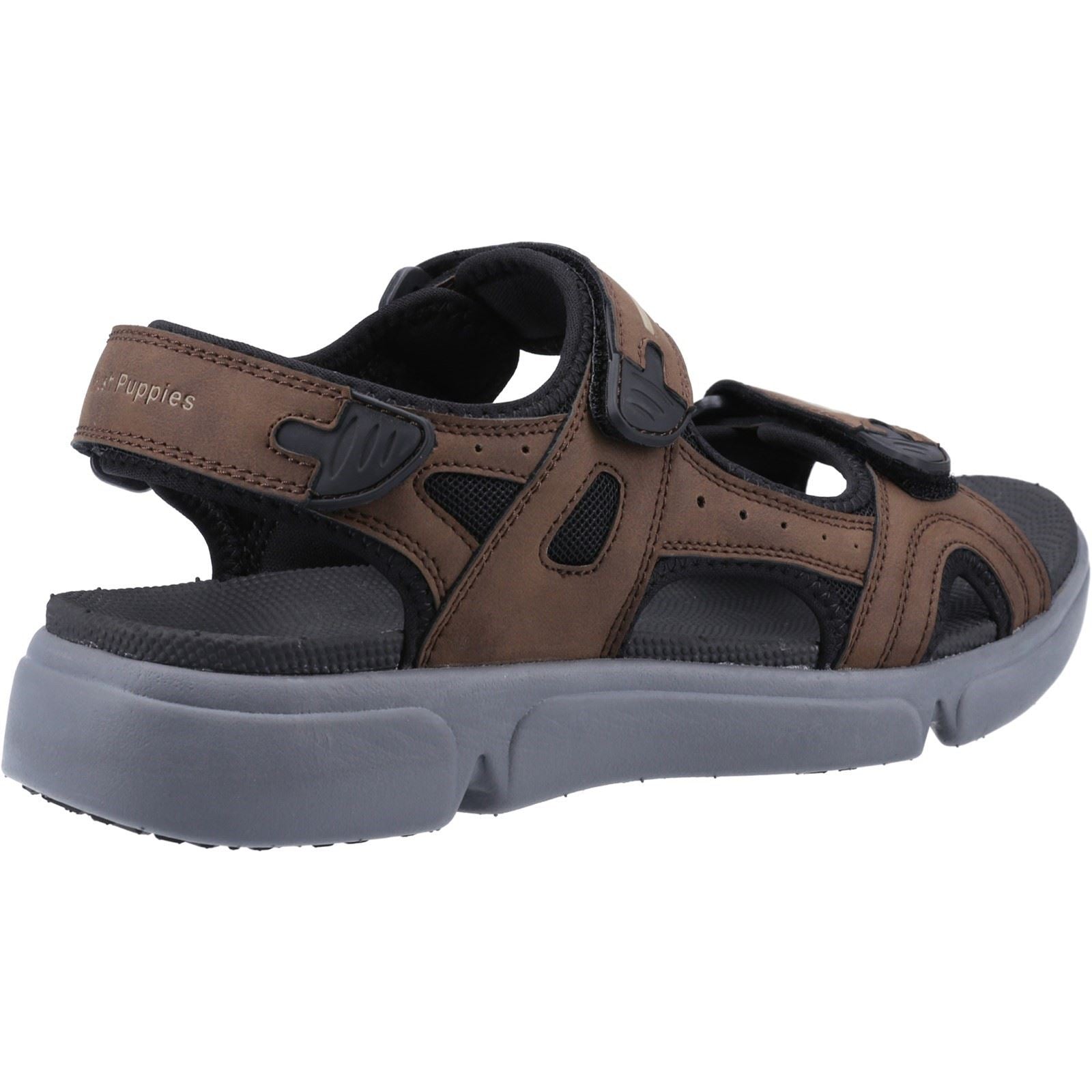 Hush Puppies Castro Synthetic Men's Brown Sandals