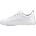 Hush Puppies Martha Leather Women's White Trainers