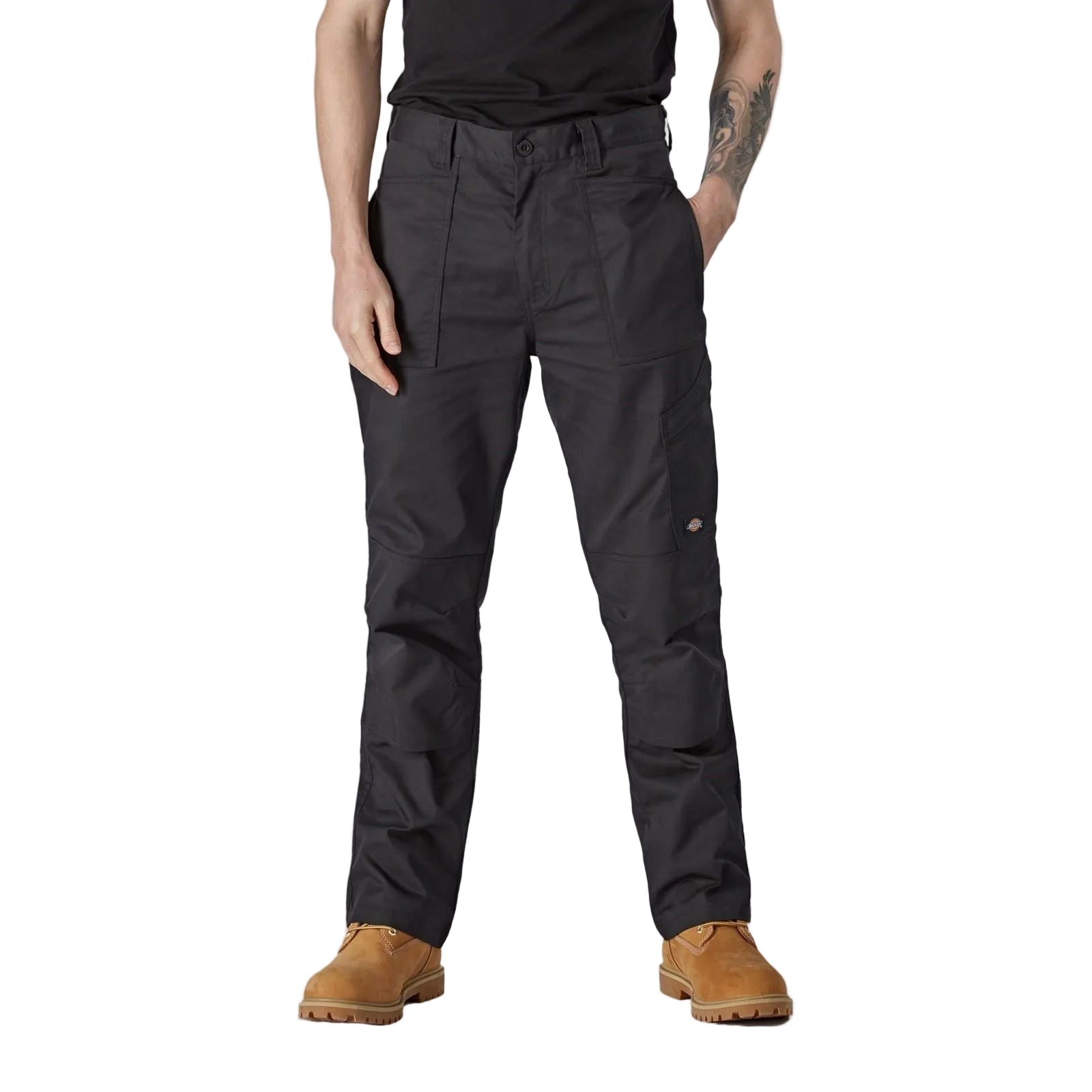 Dickies Action Flex Synthetic Men's Black Outdoor Trousers