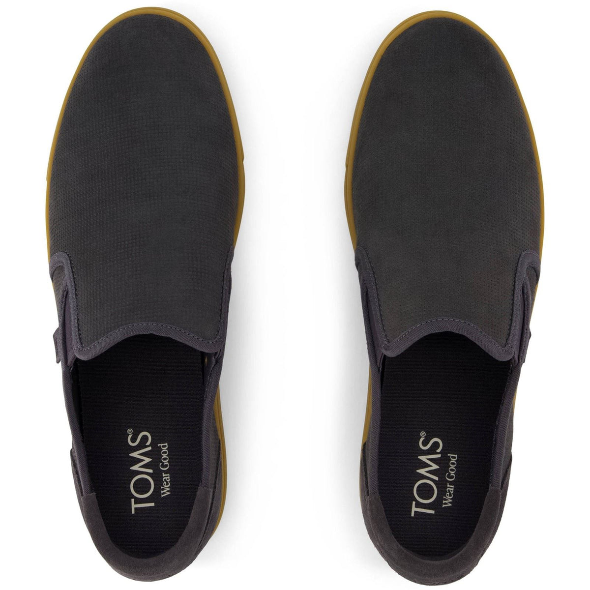 TOMS Baja 2.0 Leather Men's Forged Iron Trainers