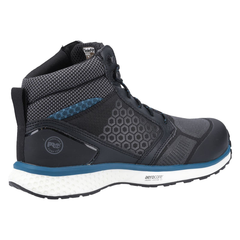 Timberland Pro Reaxion Mid Synthetic Black/Blue Safety Boots