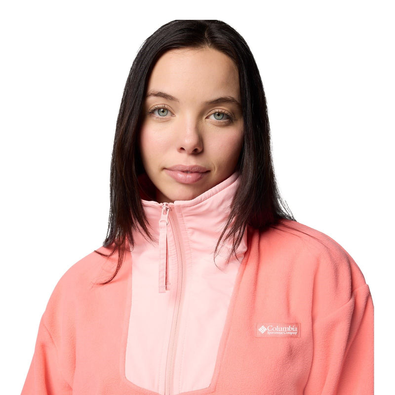 Columbia Sequoia Grove Full Zip Fleece Women's Red Fleece Jackets