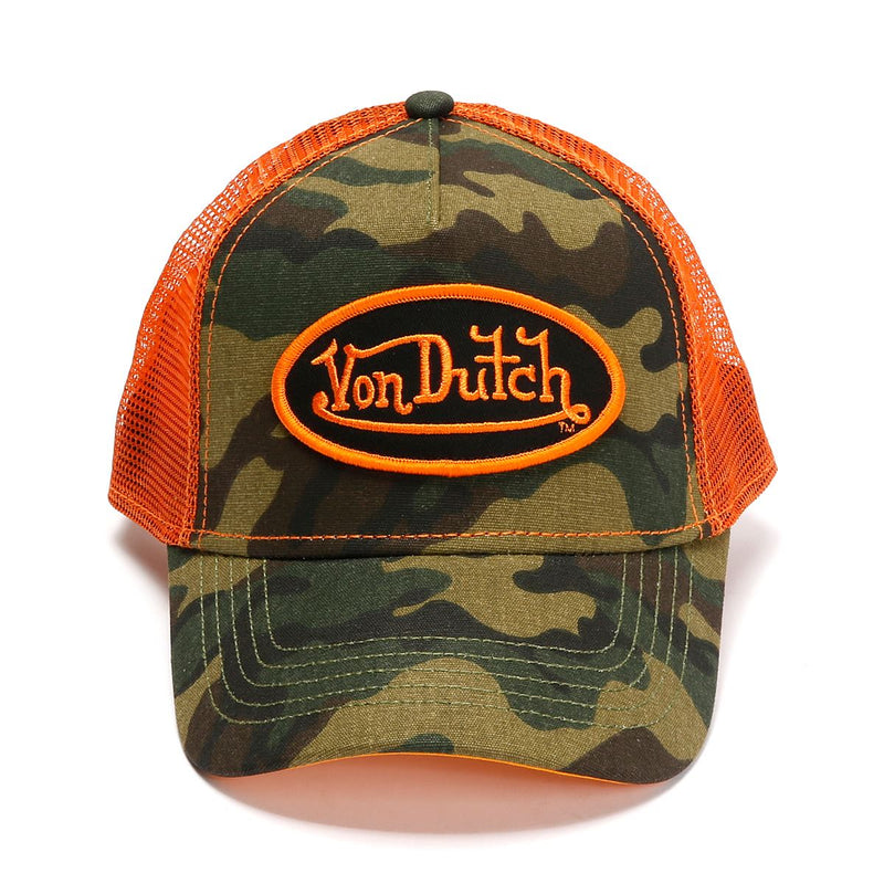 Von Dutch Multi Trucker Cotton Camo Caps