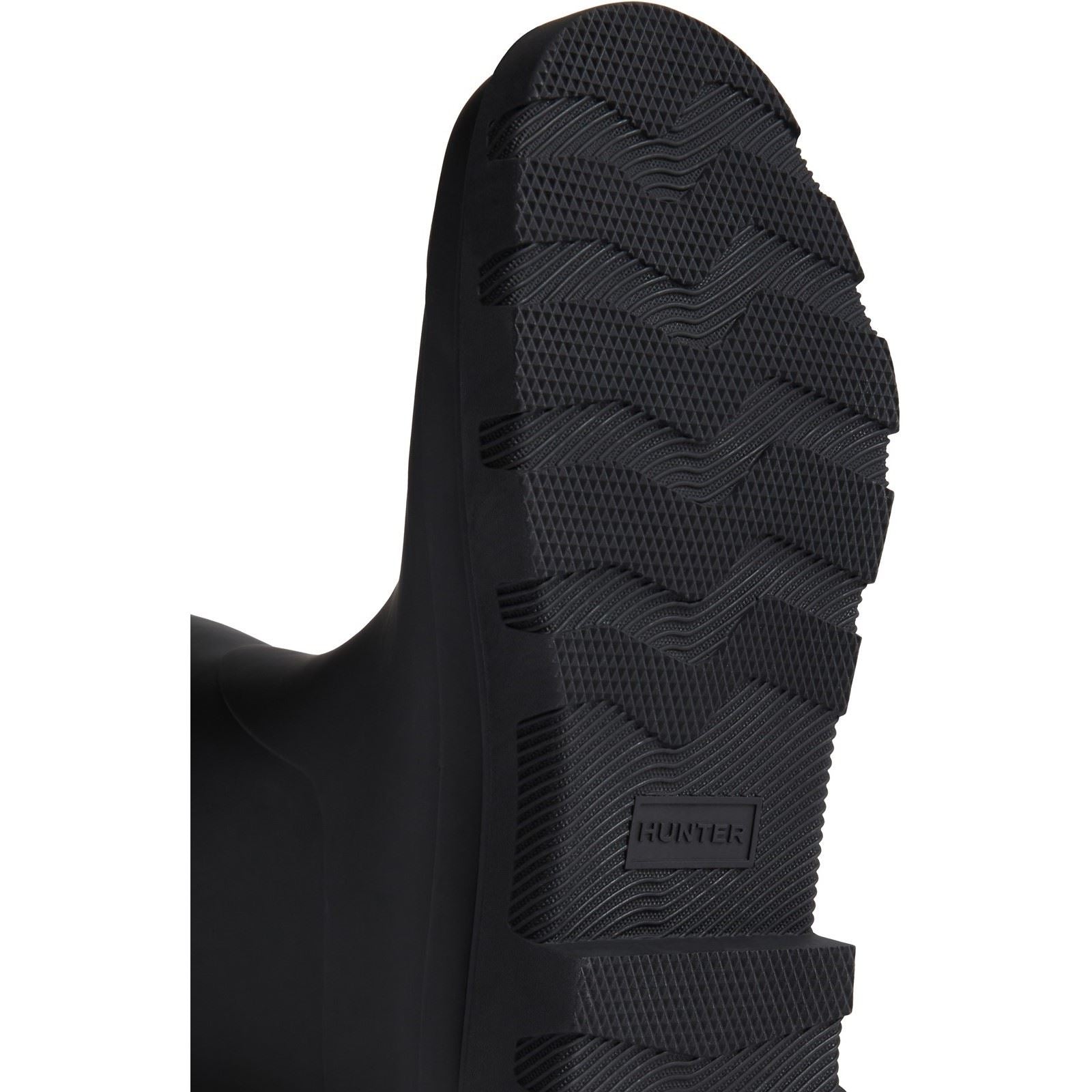 Hunter Unisex Downpour Tall Rubber Men's BLACK Wellington Boots